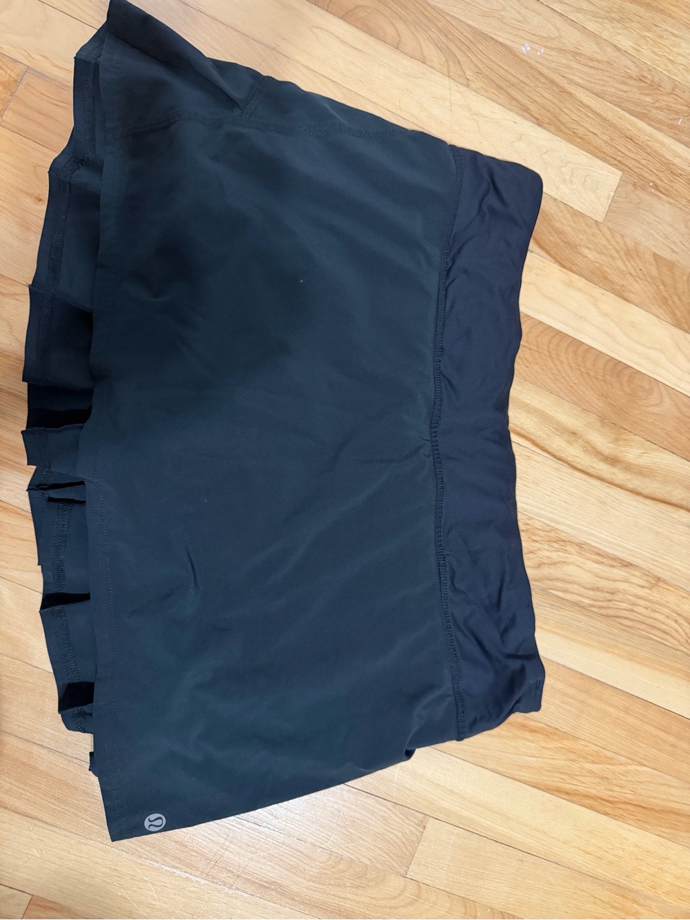lululemon athletica Black Performance Tennis Skirt